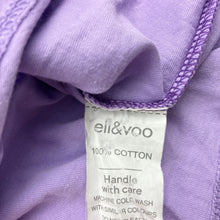 Load image into Gallery viewer, Girls Ell &amp; Voo, purple cotton t-shirt / top, GUC, size 12,
