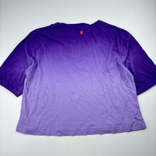 Load image into Gallery viewer, Girls Ell &amp; Voo, purple cotton t-shirt / top, GUC, size 12,