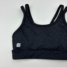 Load image into Gallery viewer, Girls SYLVIA P, black dance / gymnastics crop top, EUC, size 10,