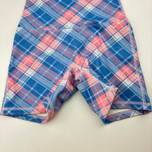 Load image into Gallery viewer, Girls Claudia Dean, checked dance shorts, GUC, size 8,