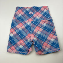 Load image into Gallery viewer, Girls Claudia Dean, checked dance shorts, GUC, size 8,
