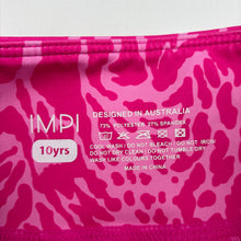Load image into Gallery viewer, Girls IMPI, pink animal print dance / sports shorts, EUC, size 10,