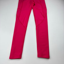 Load image into Gallery viewer, Girls SYLVIA P, pink dance / gymnastics leggings / tights, EUC, size 10,