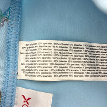 Load image into Gallery viewer, Girls Capezio, blue dance shorts, butterflies, GUC, size 6,