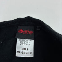 Load image into Gallery viewer, Girls Disney, Descendants black cotton t-shirt / top, EUC, size 8,