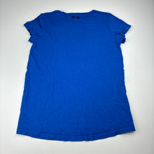 Load image into Gallery viewer, Girls Catamini, blue floral t-shirt / top, GUC, size 10,