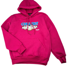 Load image into Gallery viewer, Girls Original Deluxe, fleece lined hoodie sweater, penguins, pilling, FUC, size 10,