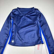 Load image into Gallery viewer, Girls SYLVIA P, cropped long sleeve gymnastics / dance top, size adult xs, NEW, size 14,