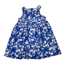 Load image into Gallery viewer, Girls Ollie's Place, lightweight floral cotton summer dress, EUC, size 1, L: 44cm
