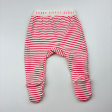 Load image into Gallery viewer, Girls Bonds, ribbed footed leggings / bottoms, EUC, size 0000,