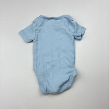 Load image into Gallery viewer, Unisex Anko, blue cotton bodysuit / romper, GUC, size 0000,