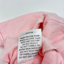 Load image into Gallery viewer, Girls Marquise, pink cotton bodysuit / romper, EUC, size 0000,
