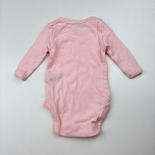 Load image into Gallery viewer, Girls Marquise, pink cotton bodysuit / romper, EUC, size 0000,