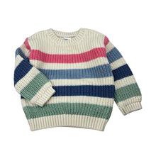 Load image into Gallery viewer, Girls Anko, chunky knit cotton sweater / jumper, GUC, size 0,