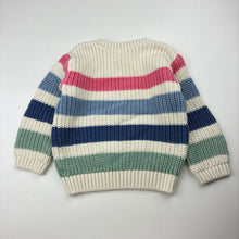 Load image into Gallery viewer, Girls Anko, chunky knit cotton sweater / jumper, GUC, size 0,