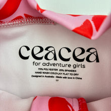 Load image into Gallery viewer, Girls CEACEA, floral long sleeve swim one-piece, EUC, size 1,