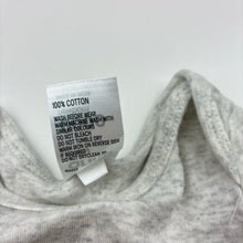 Load image into Gallery viewer, Unisex Anko, grey cotton bodysuit / romper, EUC, size 0000,