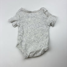 Load image into Gallery viewer, Unisex Anko, grey cotton bodysuit / romper, EUC, size 0000,
