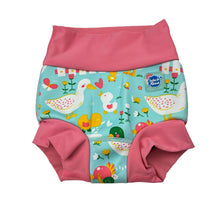 Load image into Gallery viewer, Girls Splash About, Happy Nappy neoprene swim shorts, EUC, size 00,