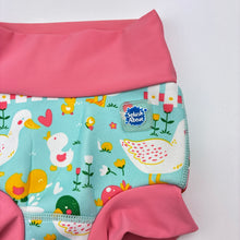 Load image into Gallery viewer, Girls Splash About, Happy Nappy neoprene swim shorts, EUC, size 00,