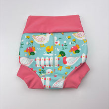 Load image into Gallery viewer, Girls Splash About, Happy Nappy neoprene swim shorts, EUC, size 00,