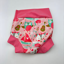 Load image into Gallery viewer, Girls Splash About, Happy Nappy neoprene swim shorts, EUC, size 0,