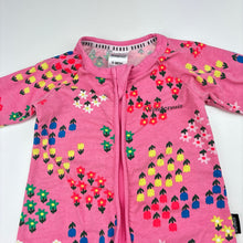 Load image into Gallery viewer, Girls Bonds, floral zip Wondersuit / zippy / romper, GUC, size 000,