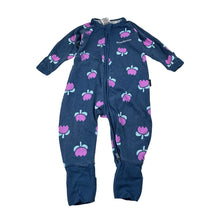 Load image into Gallery viewer, Girls Bonds, zip Wondersuit / zippy / romper, wash fade, FUC, size 00,