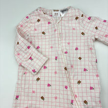 Load image into Gallery viewer, Girls Cotton On, soft feel stretchy zip romper, EUC, size 00,