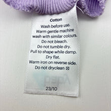 Load image into Gallery viewer, Girls 4 Baby, purple ribbed cotton singlet top, EUC, size 00000,