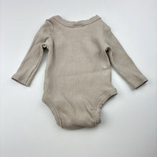 Load image into Gallery viewer, Unisex Bilbi, ribbed stretchy bodysuit / romper, GUC, size 000,