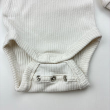 Load image into Gallery viewer, Girls Baby Berry, ribbed ruffle bodysuit / romper, GUC, size 0000,