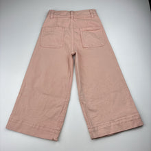 Load image into Gallery viewer, Girls Zudio, pink stretch denim pants, adjustable, EUC, size 3-4,