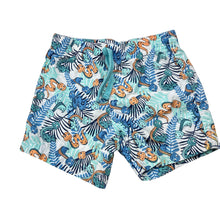 Load image into Gallery viewer, Boys 4 Baby, lightweight cotton shorts, elasticated, snakes, GUC, size 00,