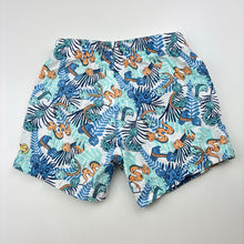 Load image into Gallery viewer, Boys 4 Baby, lightweight cotton shorts, elasticated, snakes, GUC, size 00,