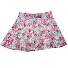 Load image into Gallery viewer, Girls Anko, floral cotton skirt, built in shorts, elasticated, FUC, size 4,