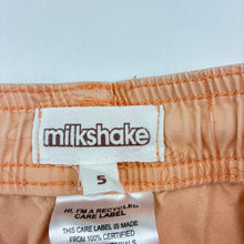 Load image into Gallery viewer, Boys Milkshake, cotton shorts, elasticated, dinosaurs, FUC, size 5,