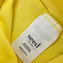Load image into Gallery viewer, Girls Seed, yellow check bike shorts, FUC, size 3,