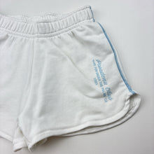 Load image into Gallery viewer, Girls Zara, white casual shorts, elasticated, GUC, size 6,