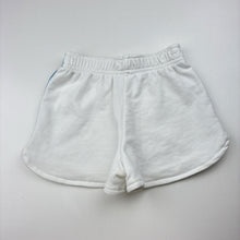 Load image into Gallery viewer, Girls Zara, white casual shorts, elasticated, GUC, size 6,