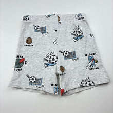 Load image into Gallery viewer, Boys Target, ribbed pyjama shorts, sports, GUC, size 4,