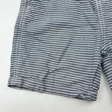Load image into Gallery viewer, Boys Anko, striped cotton shorts, elasticated, FUC, size 5,