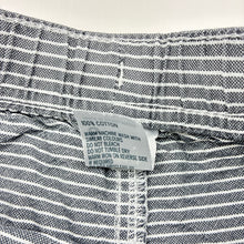 Load image into Gallery viewer, Boys Anko, striped cotton shorts, elasticated, FUC, size 5,