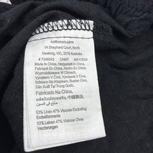 Load image into Gallery viewer, Girls Cotton On, black linen / viscose shorts, elasticated, GUC, size 7,