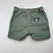 Load image into Gallery viewer, Boys HUX, embroidered stretch cotton shorts, adjustable, FUC, size 0,