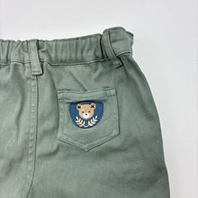 Load image into Gallery viewer, Boys HUX, embroidered stretch cotton shorts, adjustable, FUC, size 0,