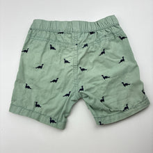 Load image into Gallery viewer, Boys Anko, embroidered cotton shorts, elasticated, dinosaurs, GUC, size 0,