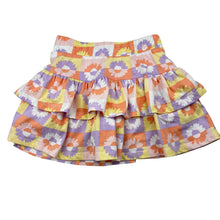 Load image into Gallery viewer, Girls KID, floral cotton skirt, built-in shorts, EUC, size 3,