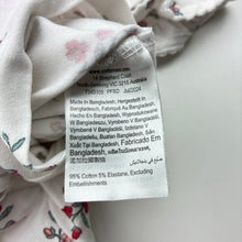 Load image into Gallery viewer, Girls Cotton On, floral stretchy zip romper, EUC, size 000,