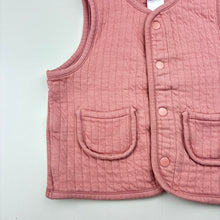 Load image into Gallery viewer, Girls Bonds, quilted lightweight vest, GUC, size 0,